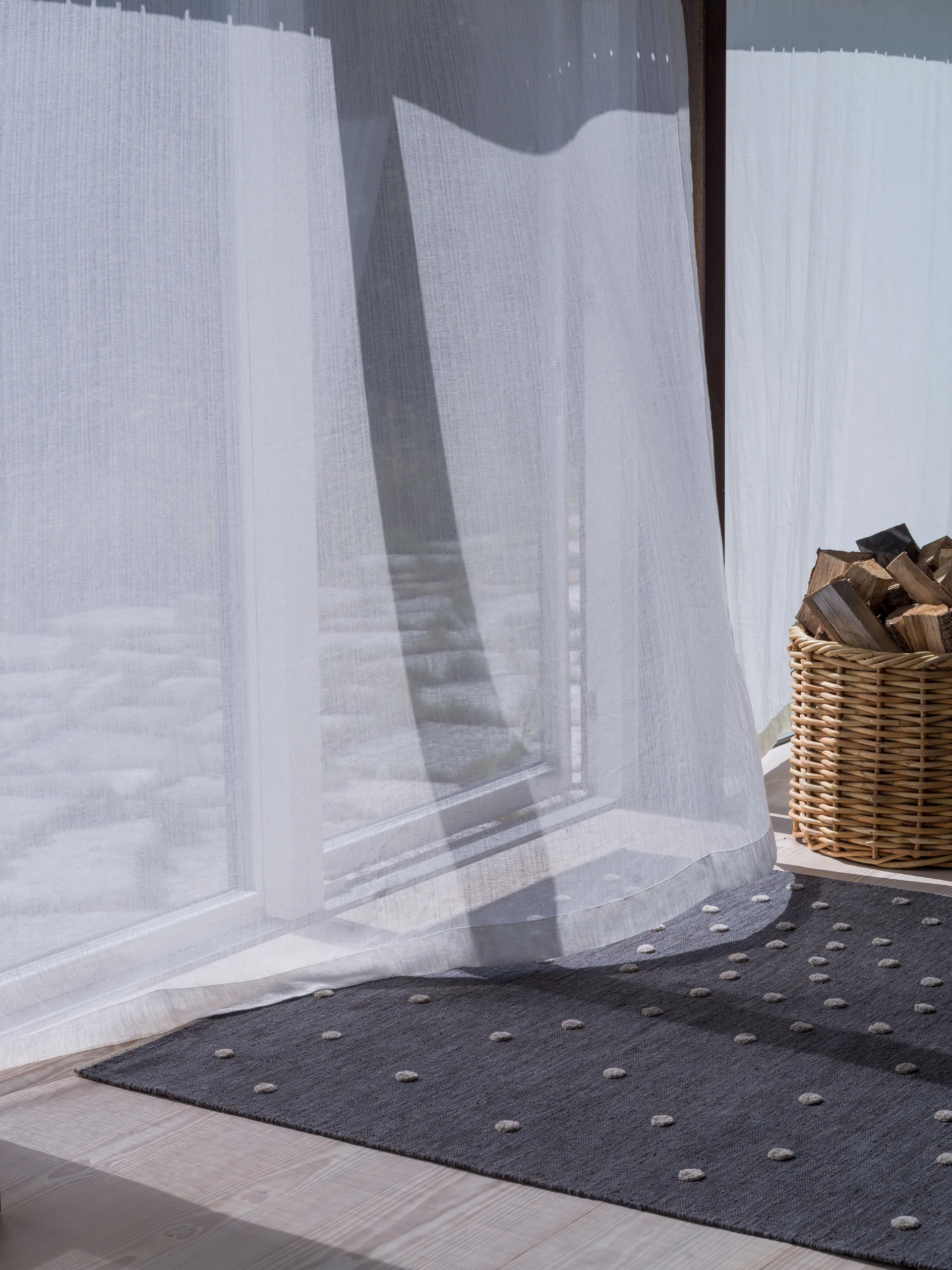 Bula matta, Nearly Black, 200x300 cm Kateha