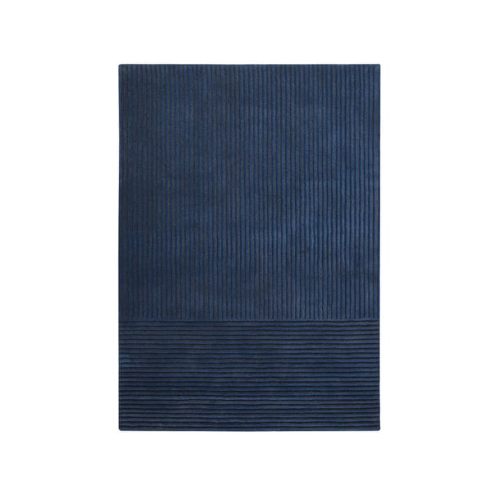 Dunes Straight matta - blue, 200x300 cm - Kateha