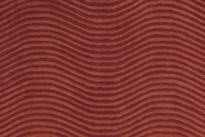 Dunes Wave matta - dusty red, 200x300 cm - Kateha