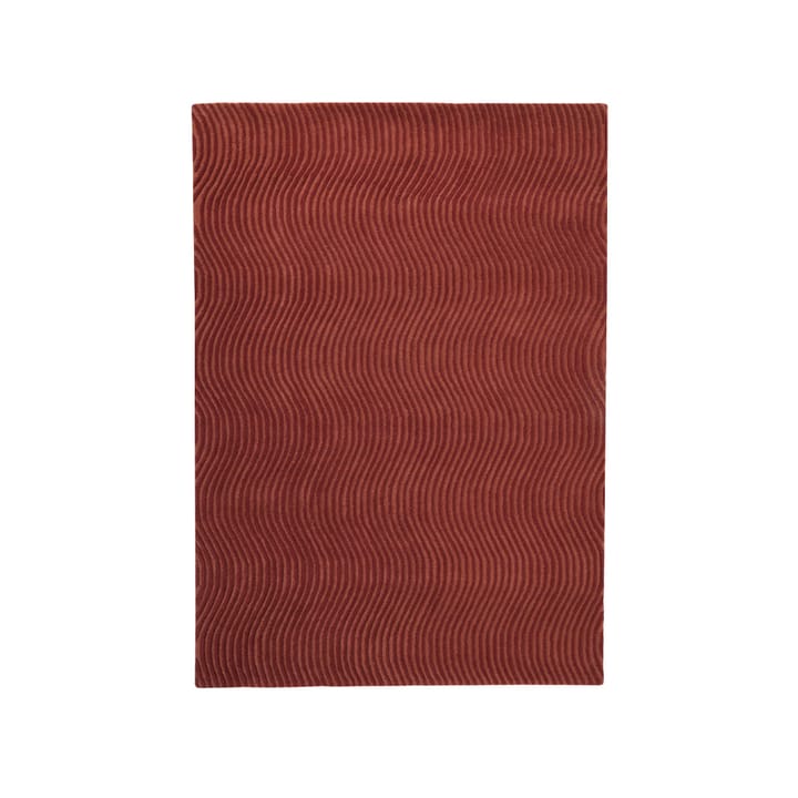 Dunes Wave matta - dusty red, 200x300 cm - Kateha