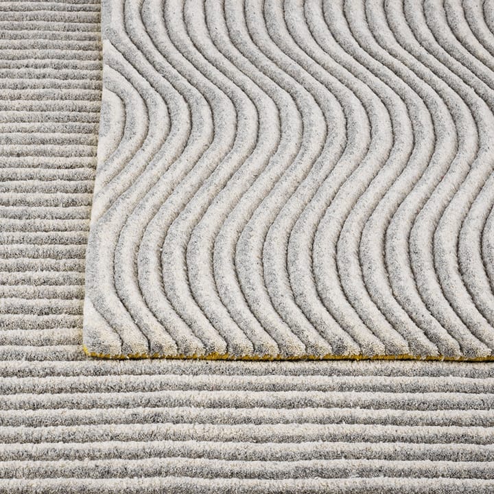 Dunes Wave matta, light grey, 170x240 cm Kateha