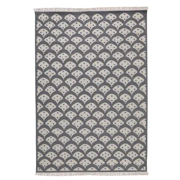 Fjäll matta 170x240 cm - grå - Kateha