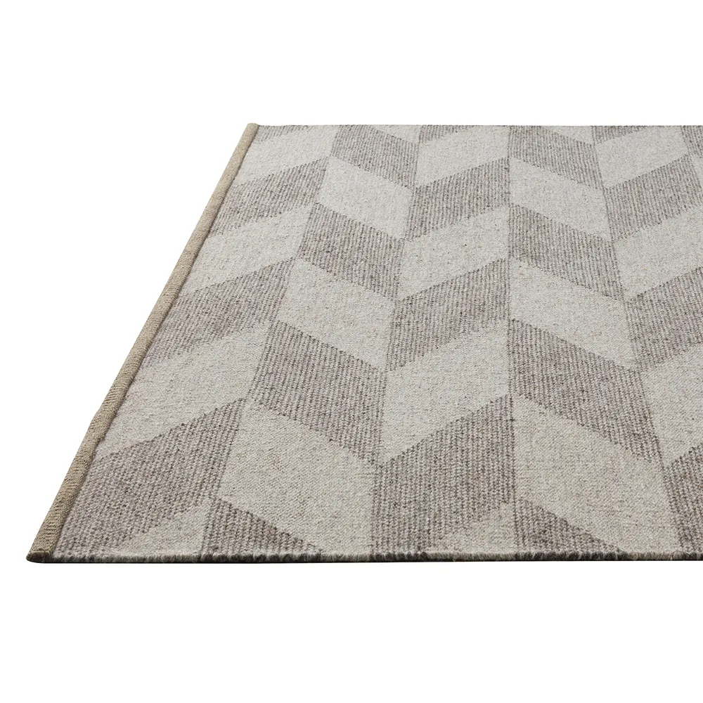 Herringbone Weave matta, light beige, 200x300 cm Kateha