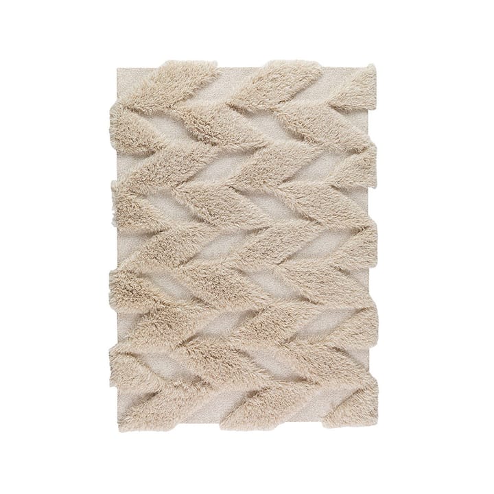 Herringbone Wild matta, light beige, 170x240 cm Kateha