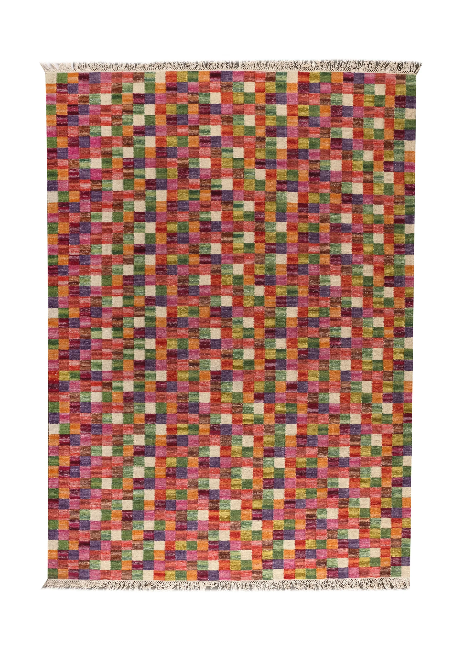 Small box handvävd matta, multi, 240x170 cm Kateha