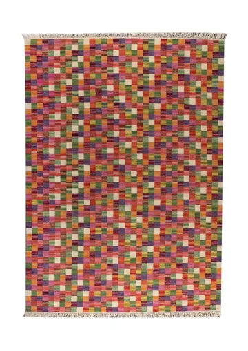 Small box handvävd matta, multi - 240x170 cm - Kateha