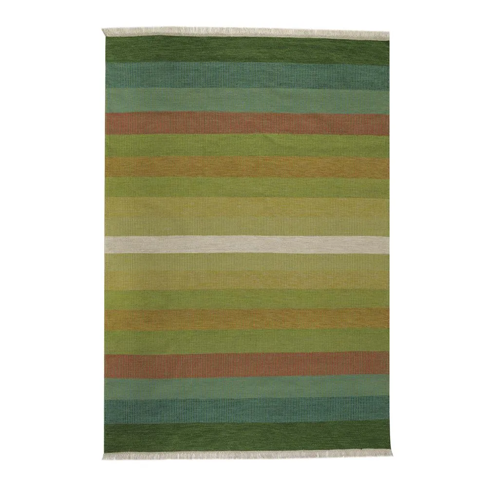 Tofta wave matta 170 x 240 cm, Green Kateha