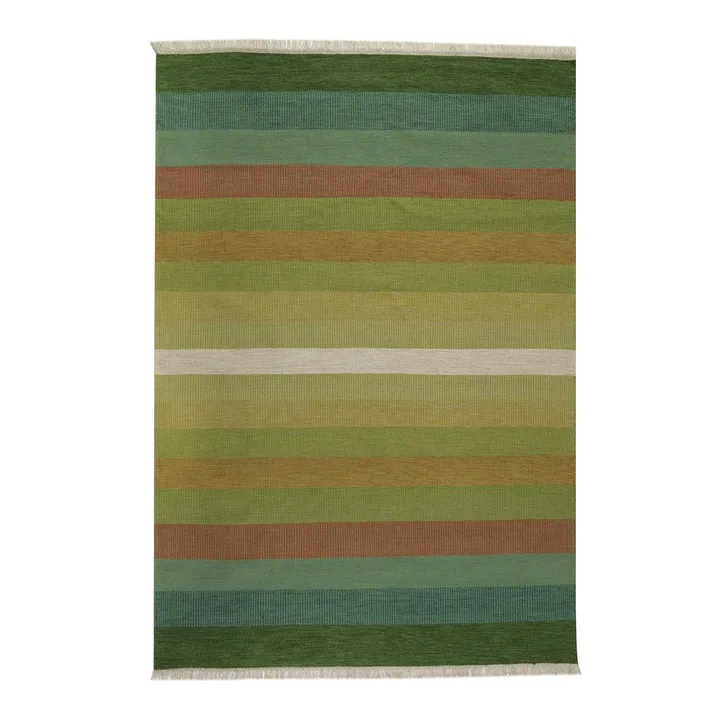 Tofta wave matta 170 x 240 cm - Green - Kateha