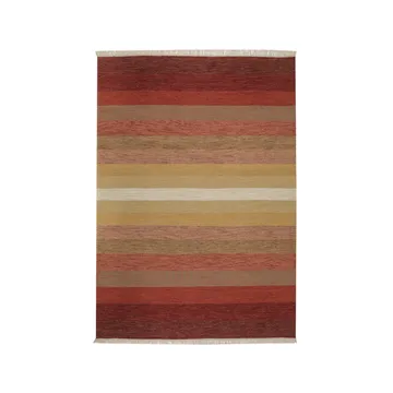 Tofta Wave Matta - red, 170x240 cm - Kateha