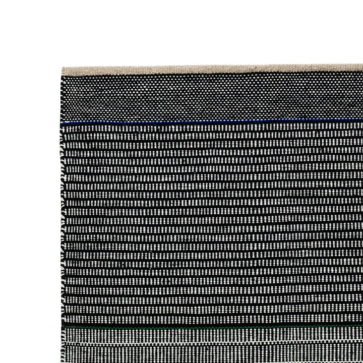 Tribulus One ullmatta 80x250 cm - svart, vit, blå, grön - Kateha