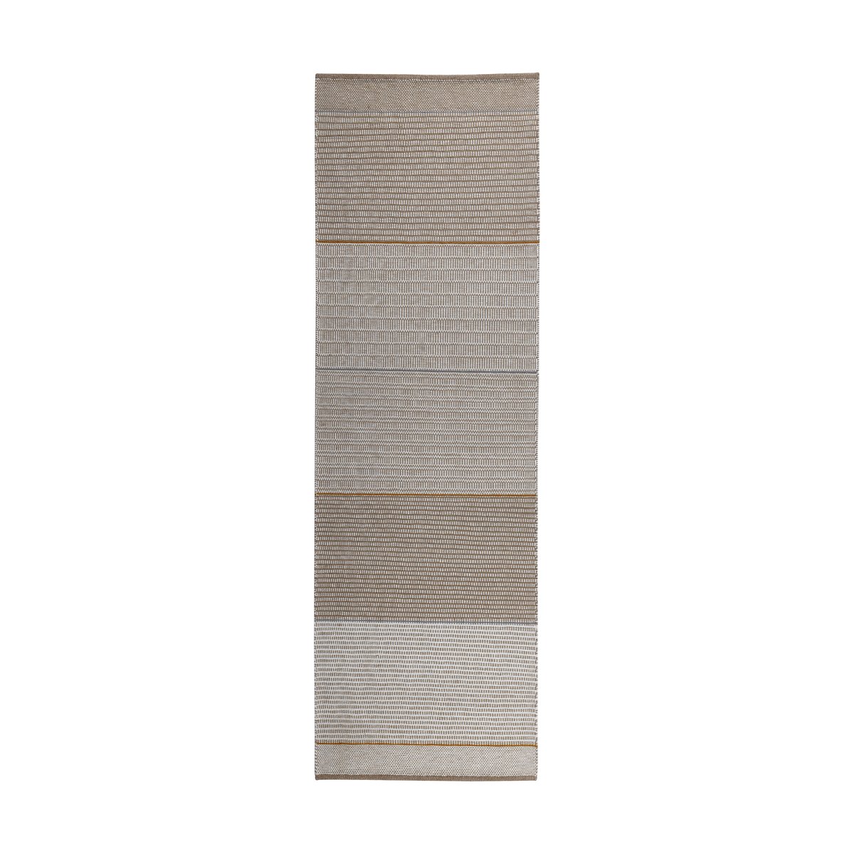 Kateha trib Three gångmatta Beige, 80x250 cm | Skandinavisk Design | Lugg- & Ryamattor | Beige