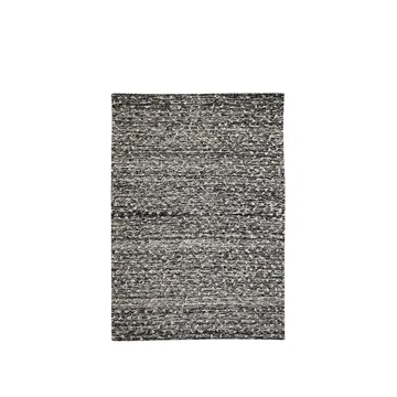 Woolly matta - Black/white, 170x240 cm - Kateha