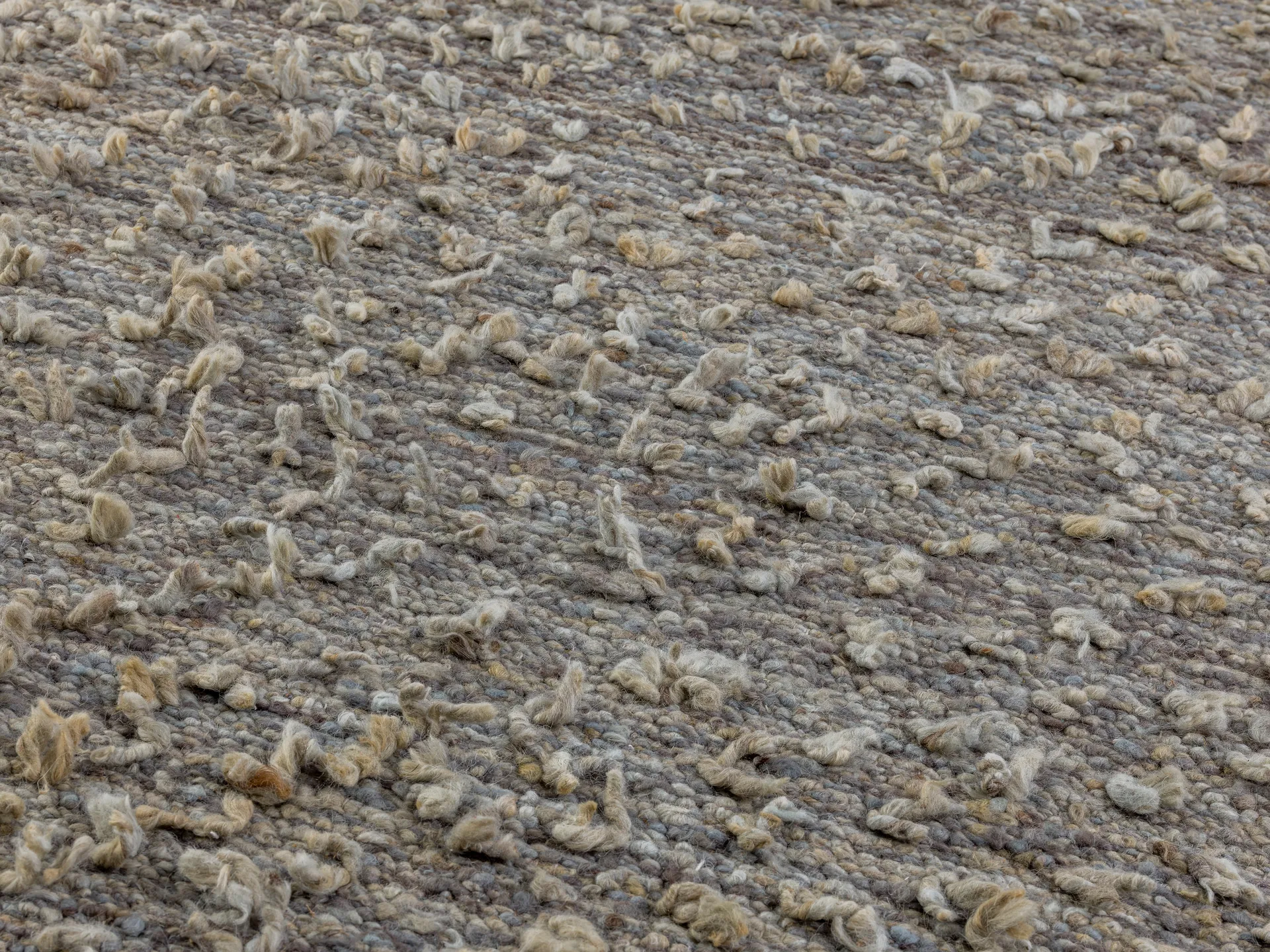 Woolly matta, Light grey 170x240 cm Kateha