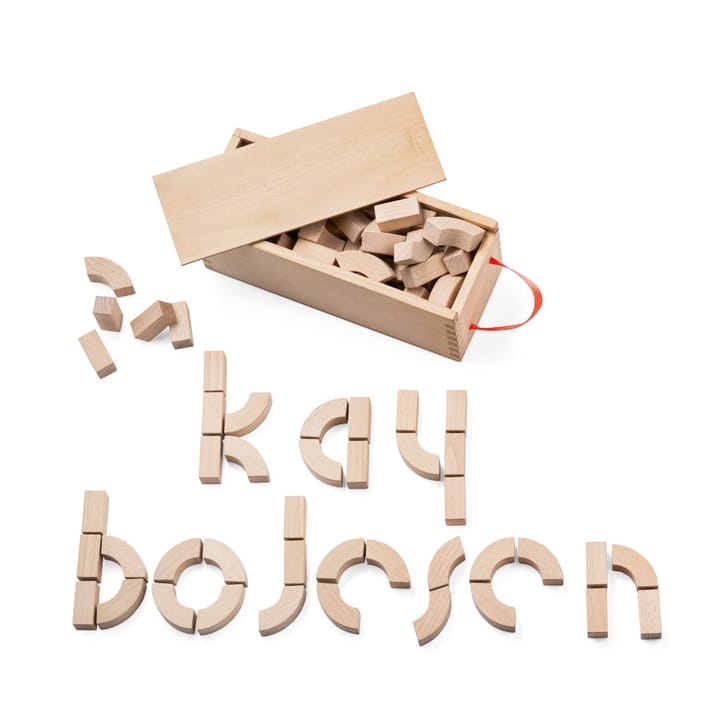 Kay Bojesen alfabetsklossar - bok - Kay Bojesen Denmark