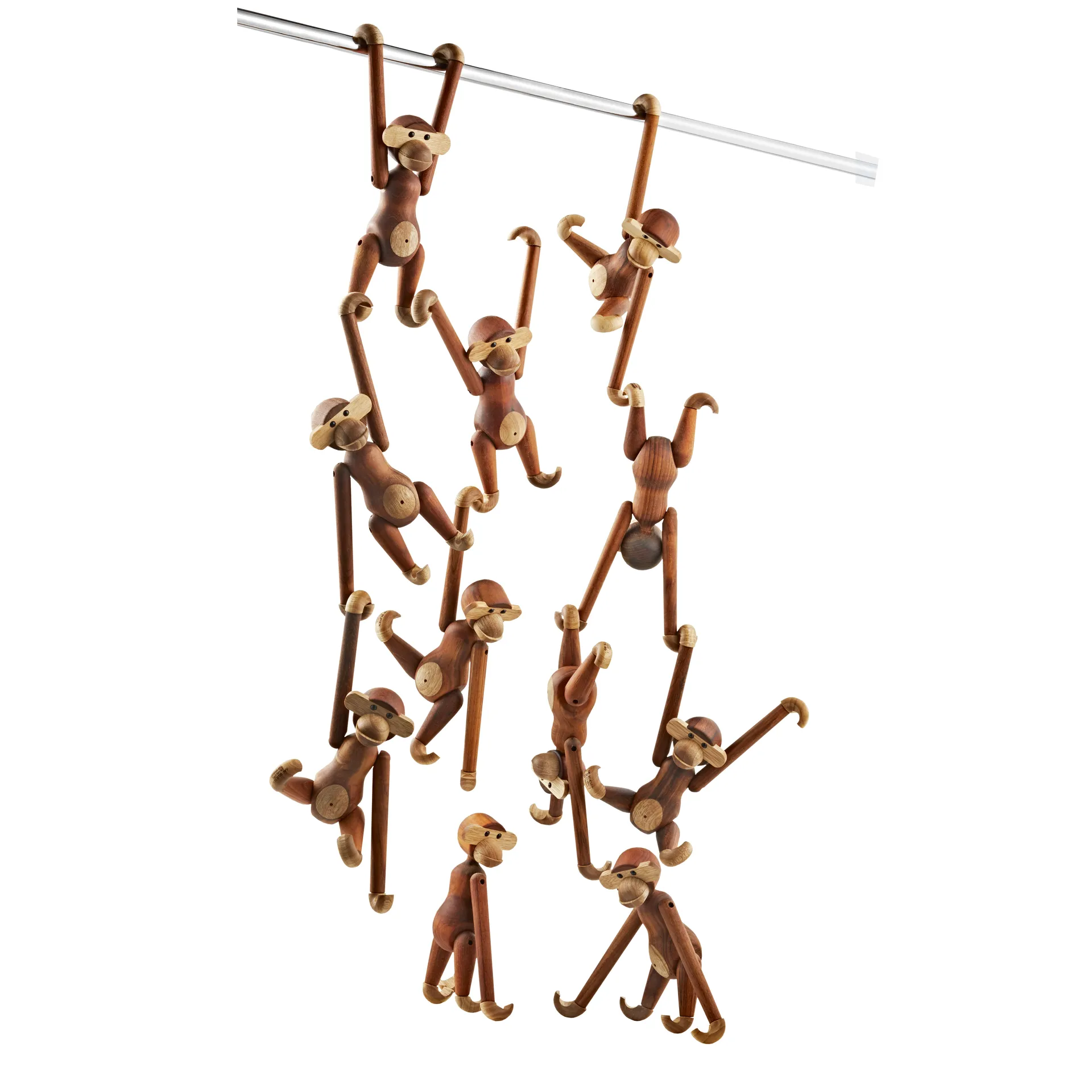 Kay Bojesen apa liten, Teak-limbaträ 20 cm Kay Bojesen Denmark