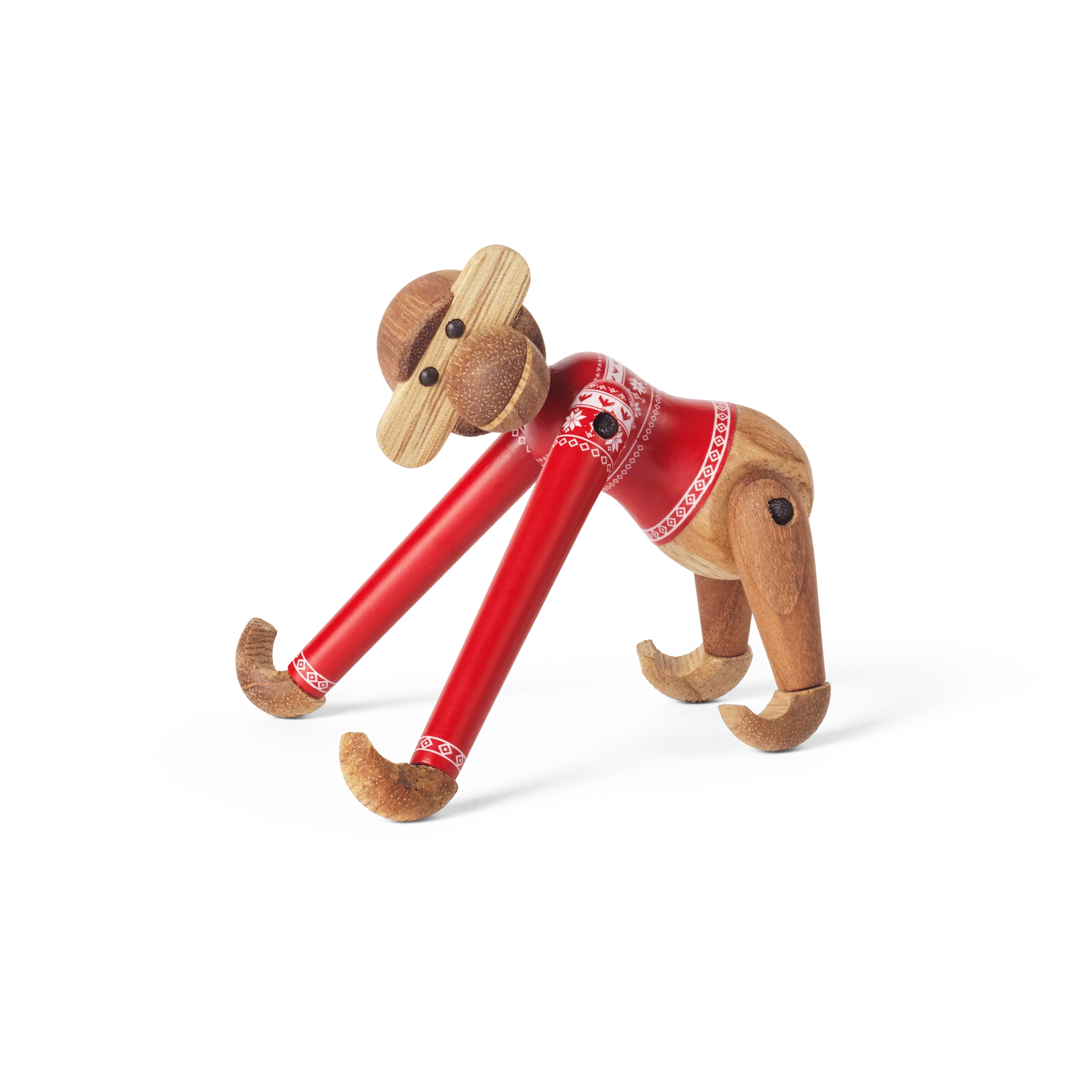 Kay Bojesen apa mini Christmas Jumper 2024, Teak-Limba Kay Bojesen Denmark