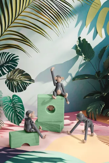 Kay Bojesen apa mini - Grå - Kay Bojesen Denmark