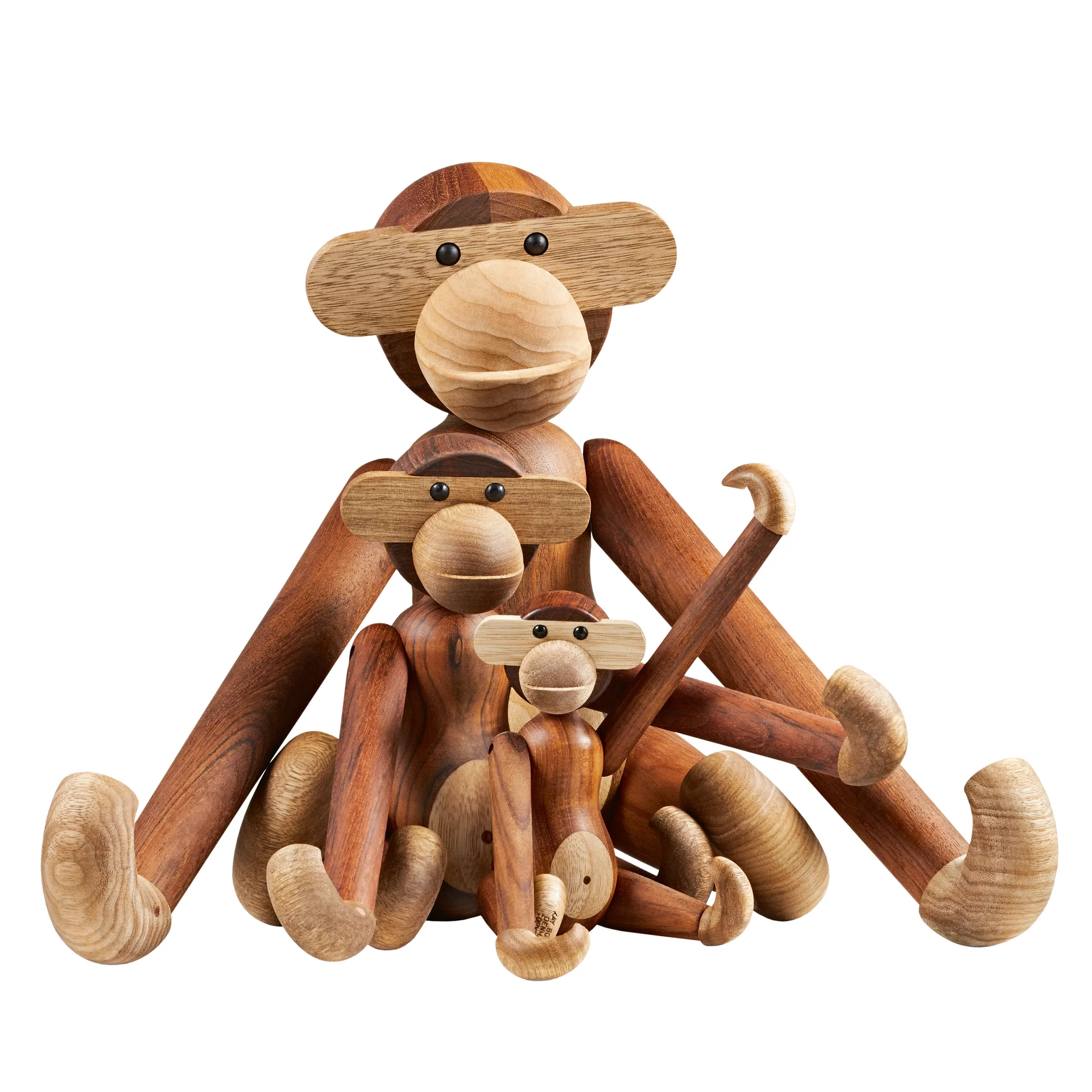 Kay Bojesen apa mini, Teak-limbaträ Kay Bojesen Denmark