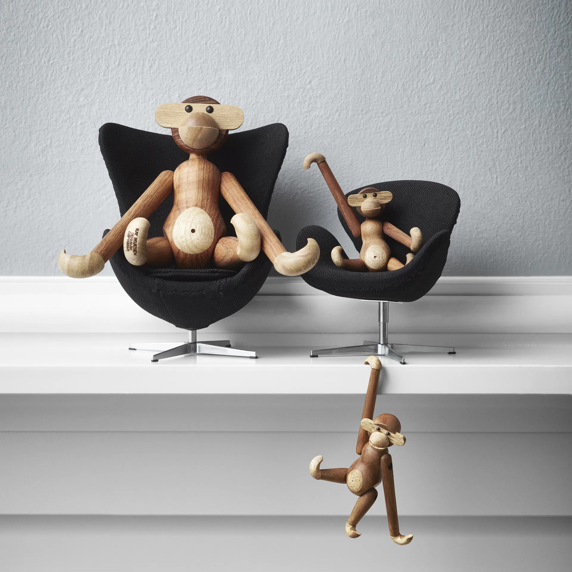 Kay Bojesen apa mini, Teak-limbaträ Kay Bojesen Denmark