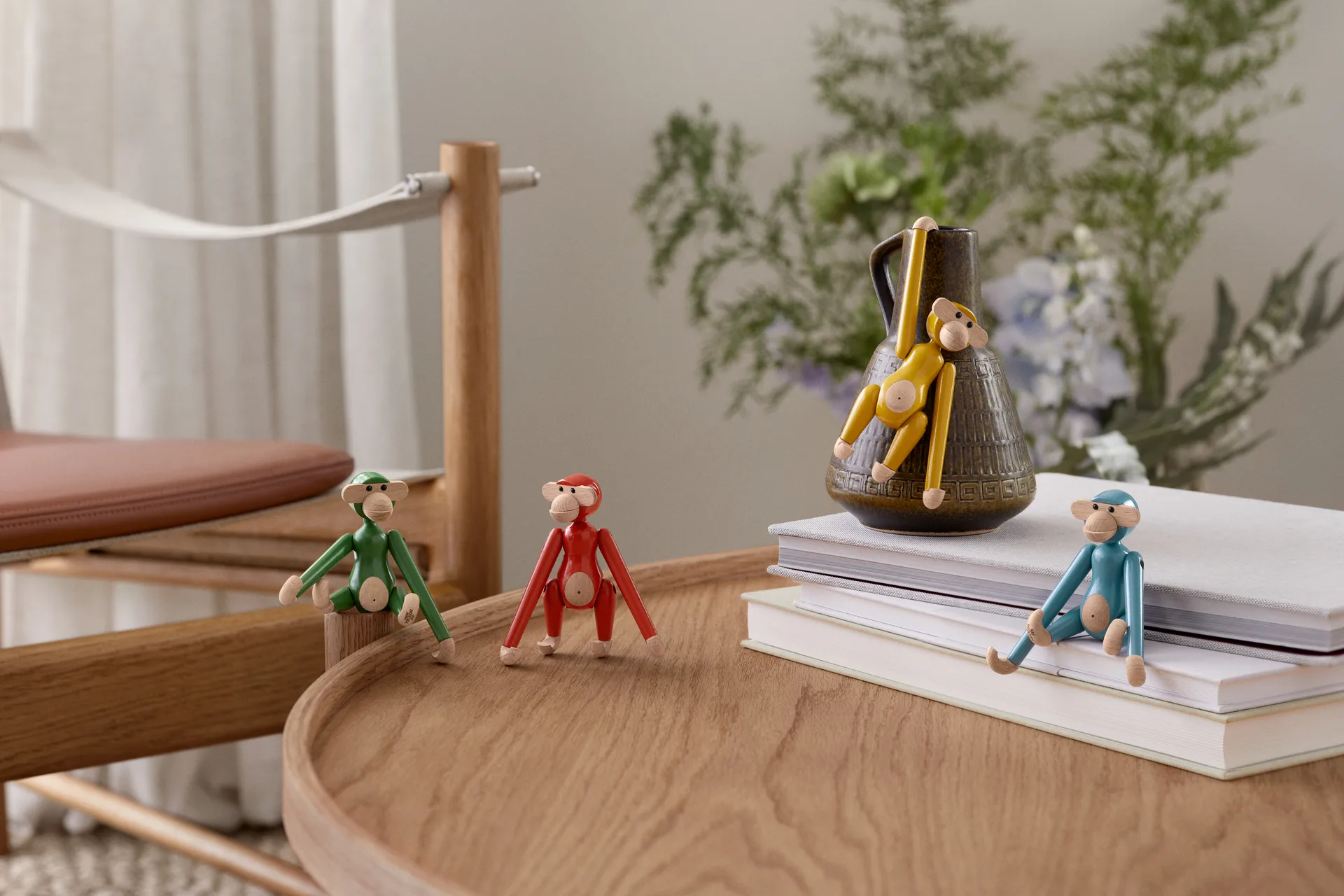 Kay Bojesen apa mini vintage, Grön Kay Bojesen Denmark