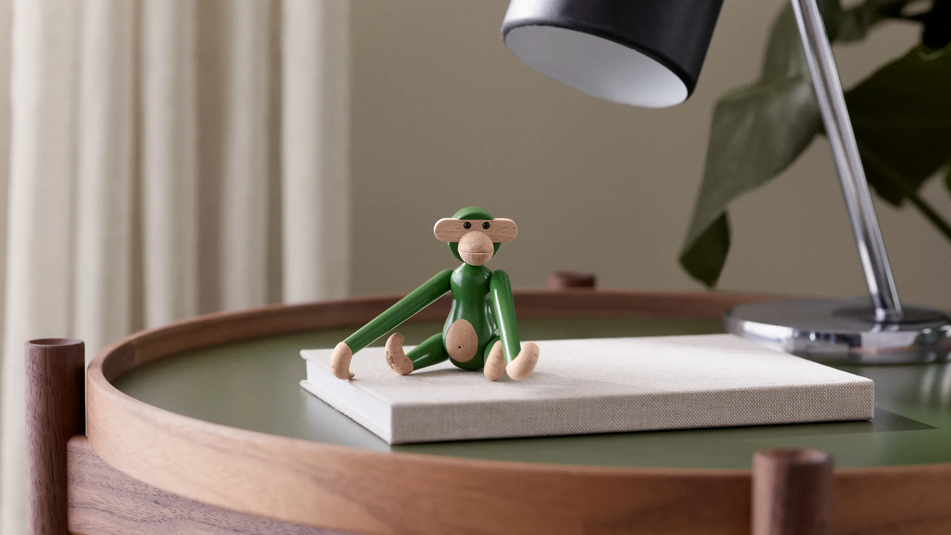 Kay Bojesen apa mini vintage, Grön Kay Bojesen Denmark