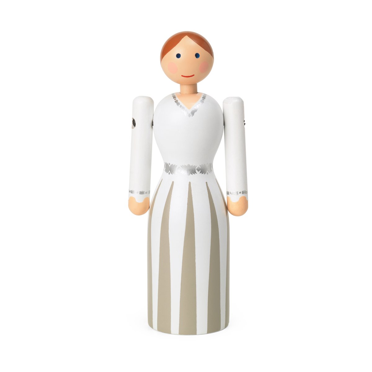 Kay Bojesen Denmark Kay Bojesen brud Blå-svart-vit, 12 cm