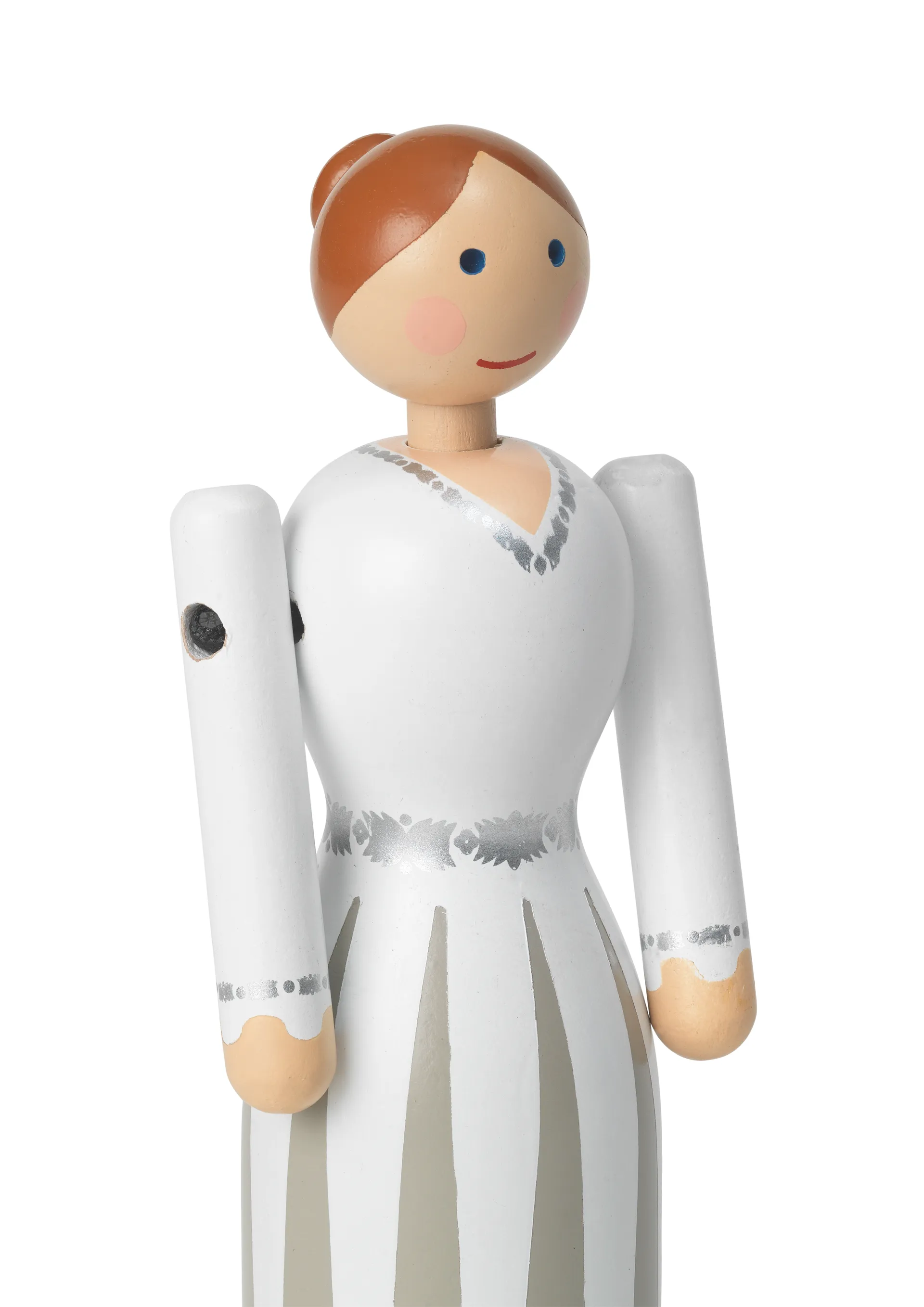 Kay Bojesen brud, Blå-svart-vit, 12 cm Kay Bojesen Denmark