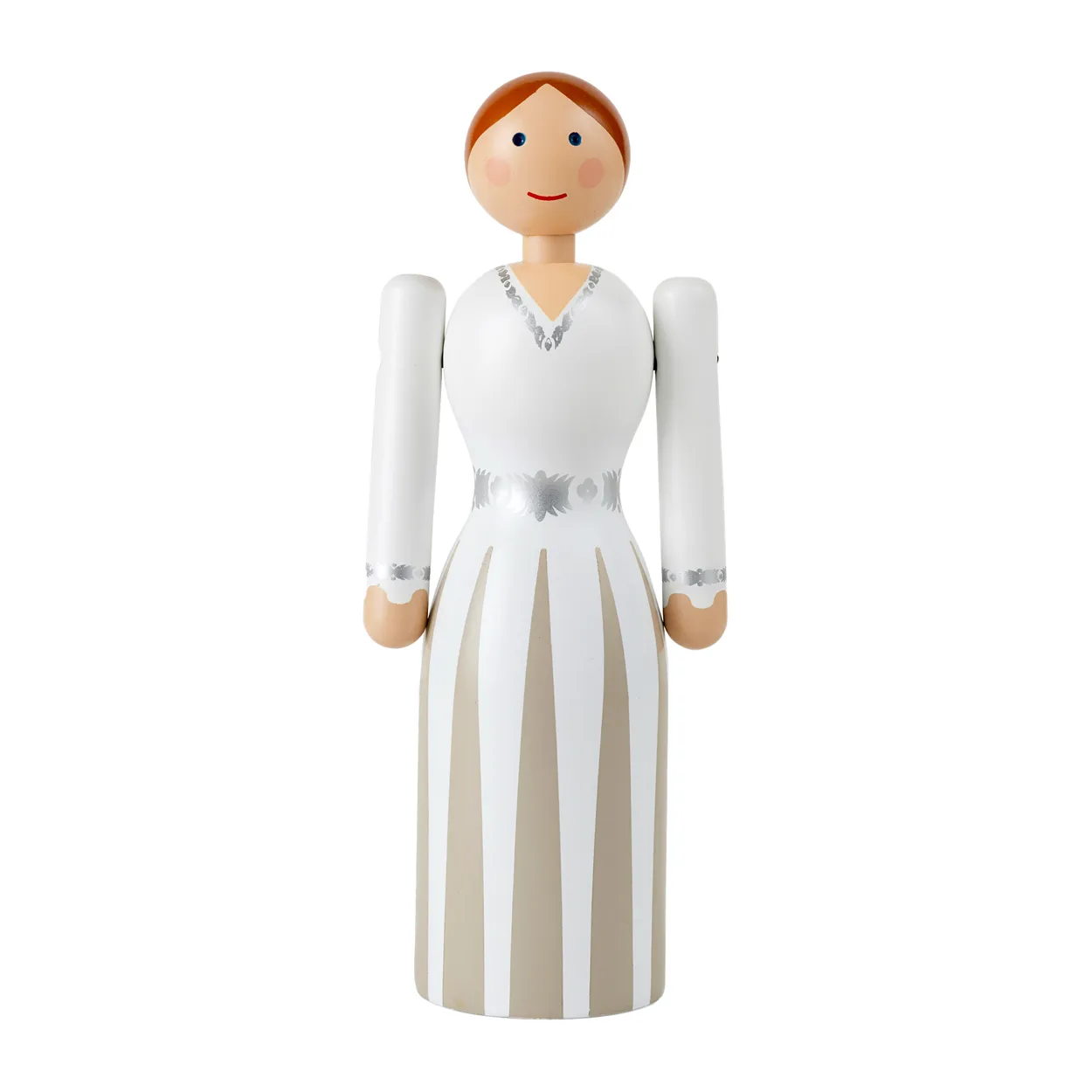 Kay Bojesen brud Vit, 17 cm | Skandinavisk Design | Träfigurer | Vit