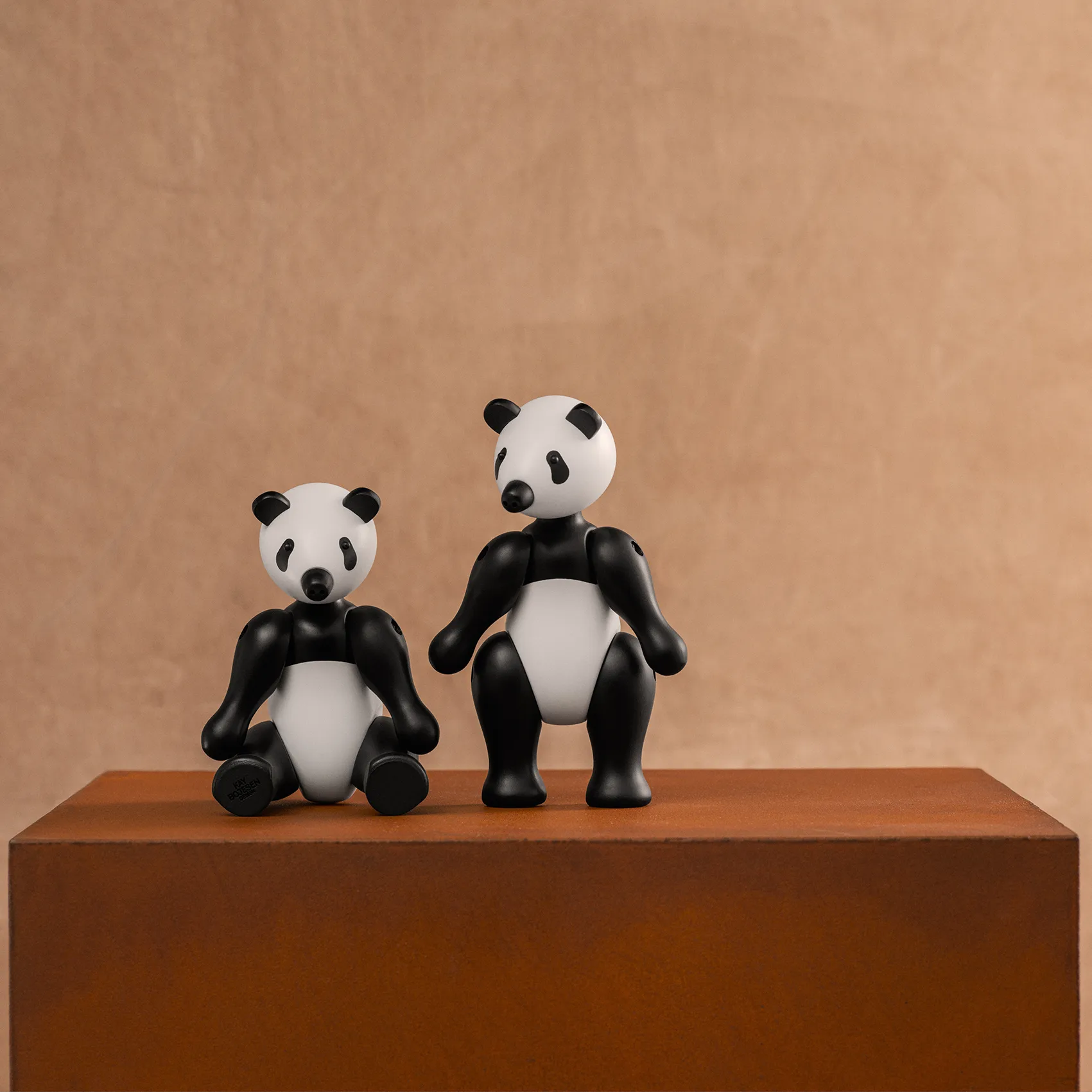 Kay Bojesen panda liten, Svart-vit Kay Bojesen Denmark