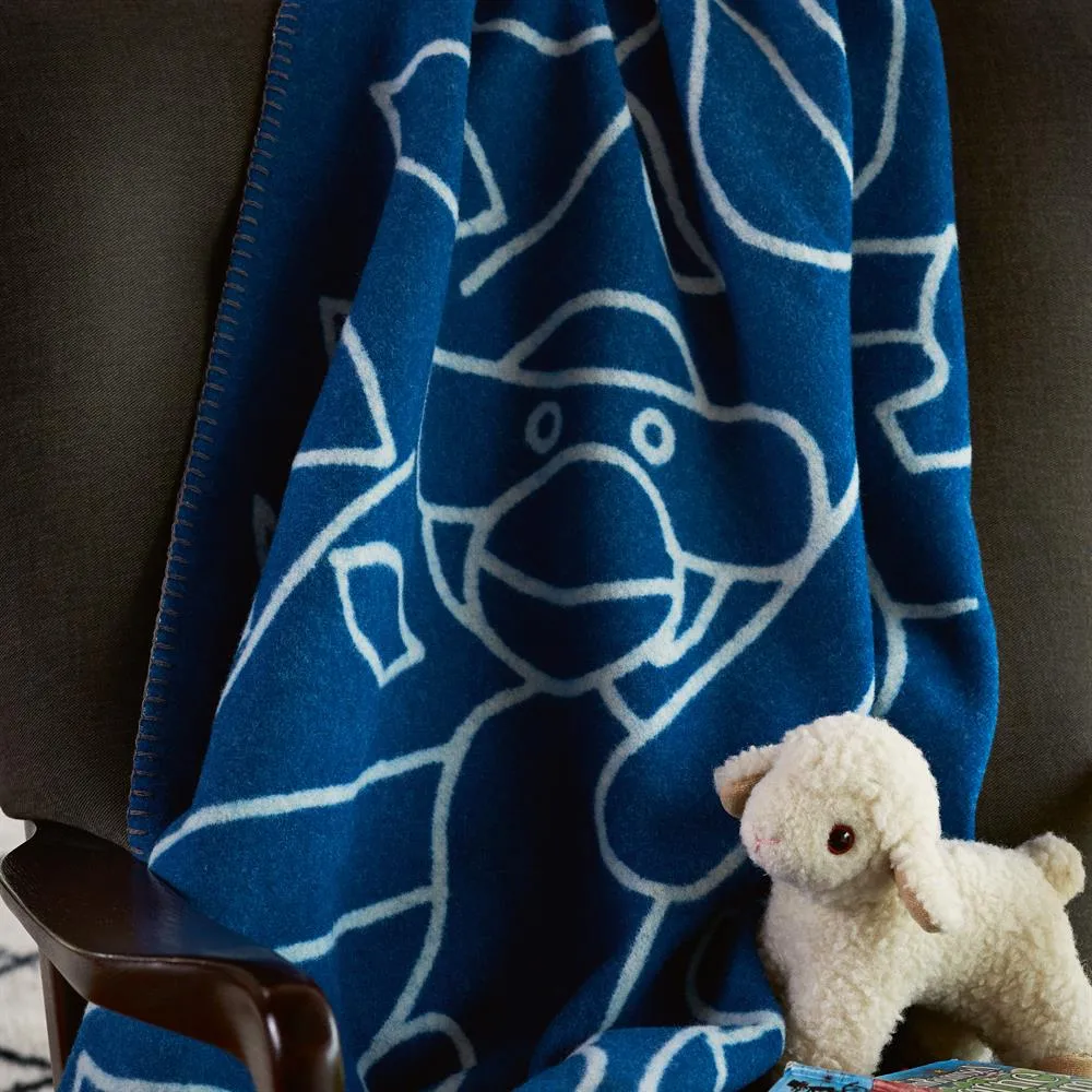 Kay Bojesen pläd, blå Kay Bojesen Denmark