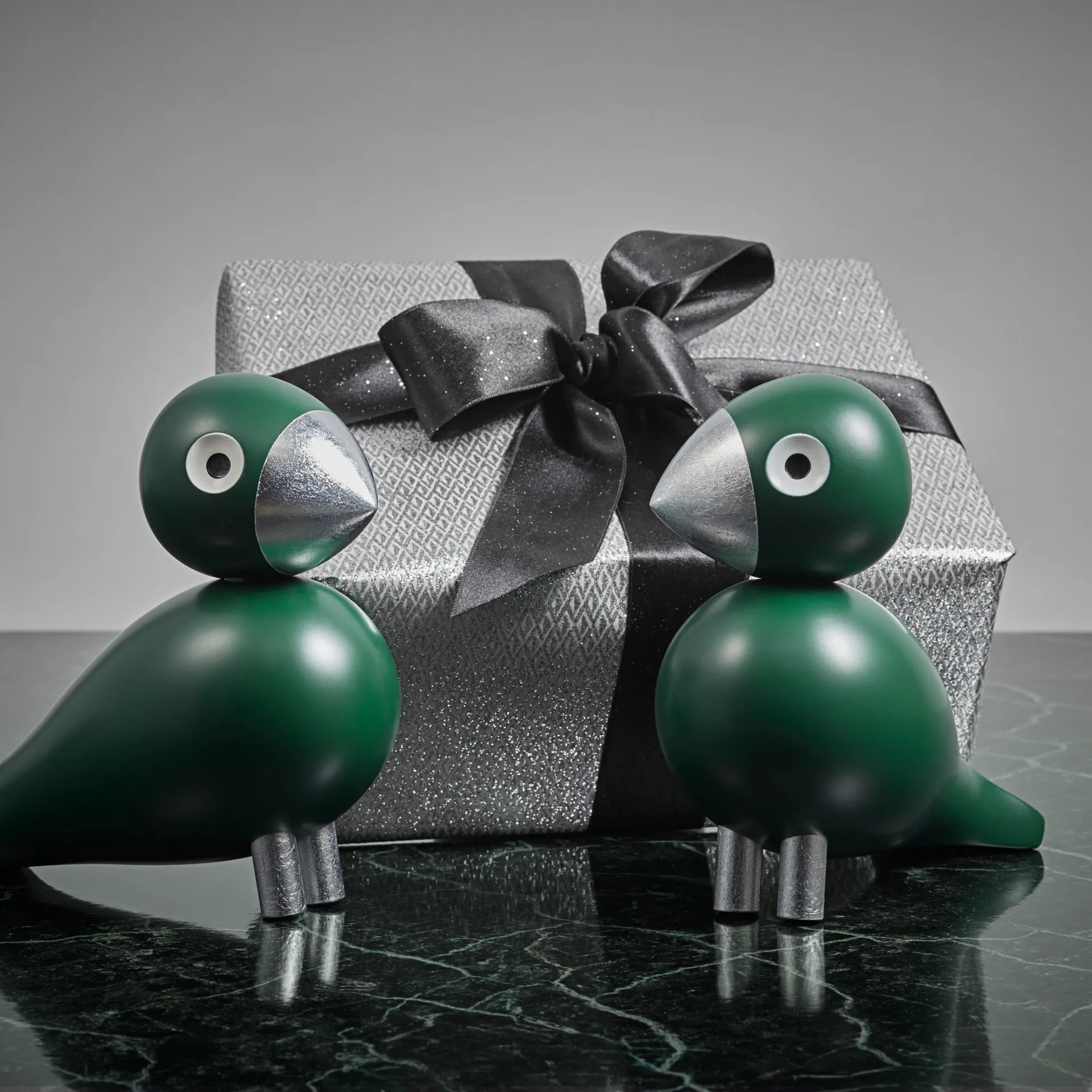 Kay Bojesen sångfågel Georg, Grön-Silver Kay Bojesen Denmark