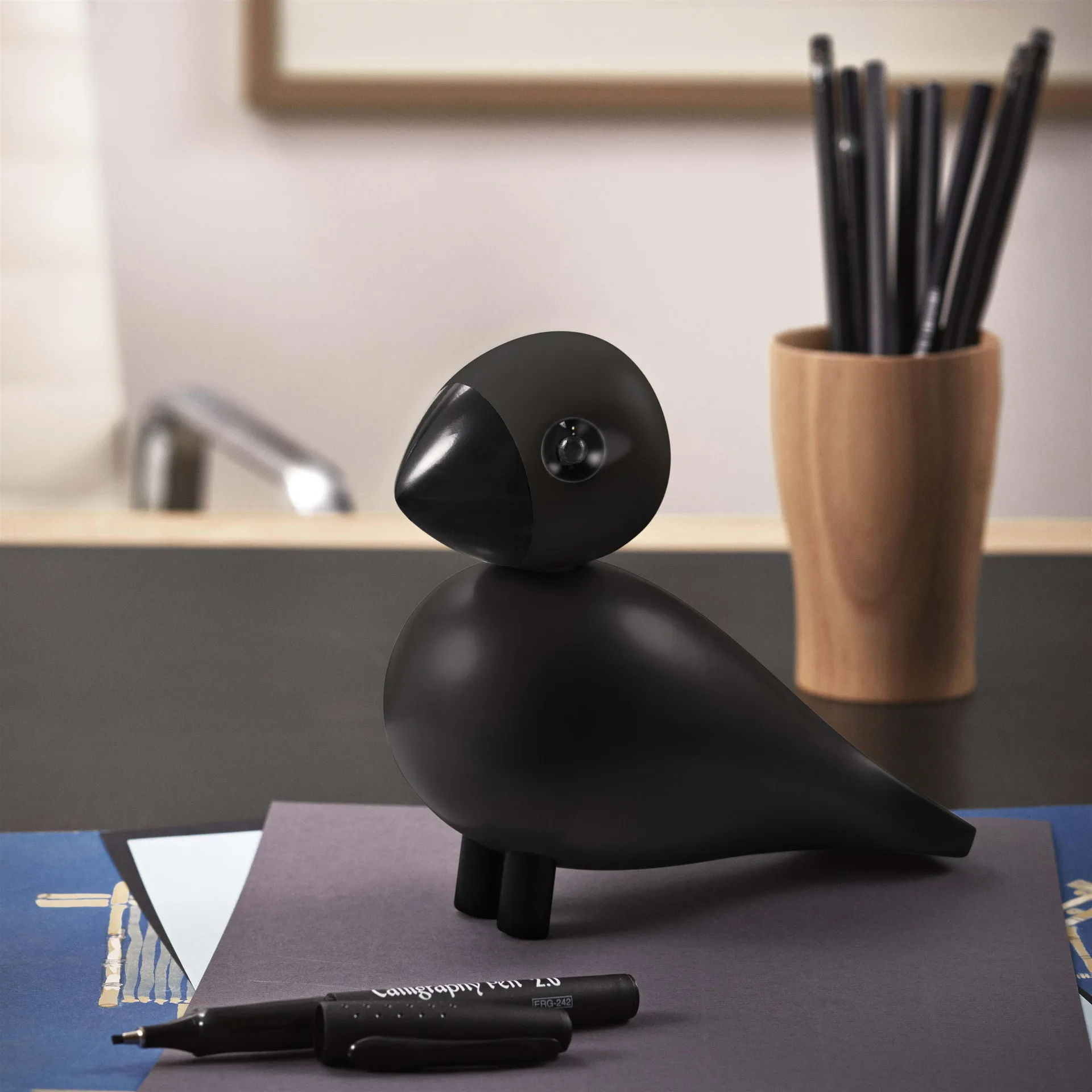 Kay Bojesen sångfågel Ravn, Svart Kay Bojesen Denmark