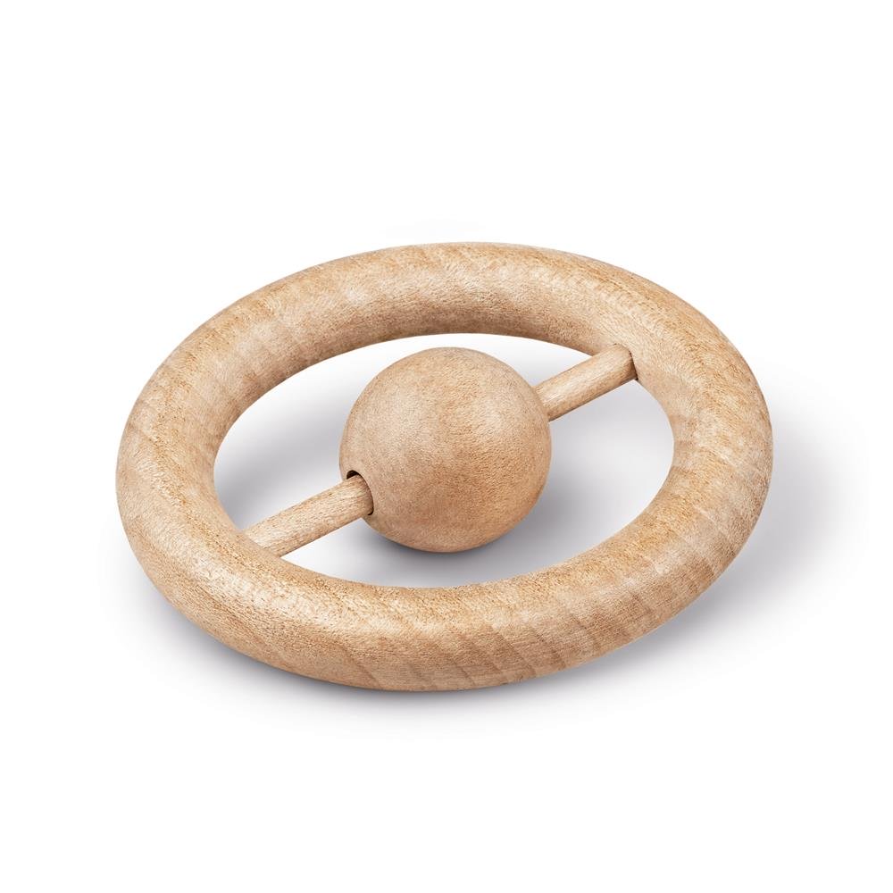 Kay Bojesen Denmark Kay Bojesen skallra Bok | Skandinavisk Design | Barnrumsinredning | Brun