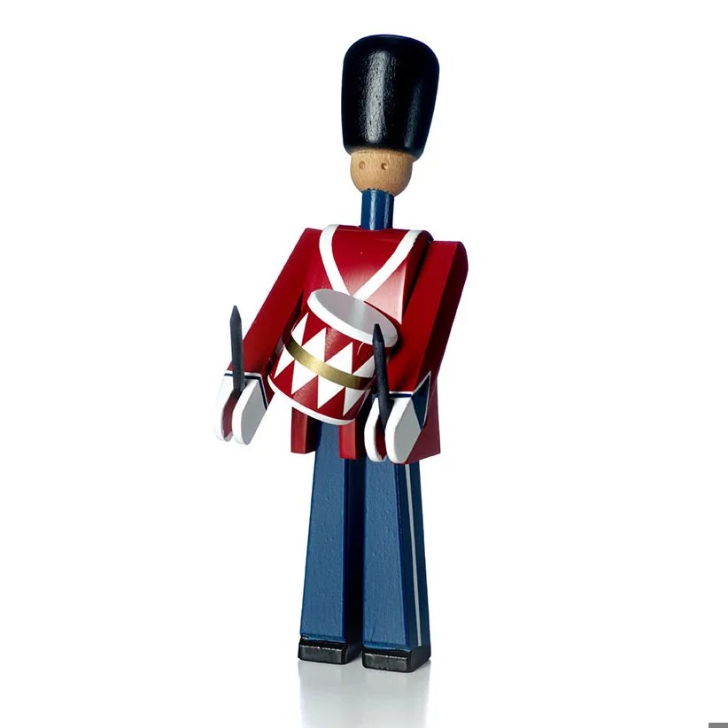 Kay Bojesen Denmark Kay Bojesen trumslagare röd-blå