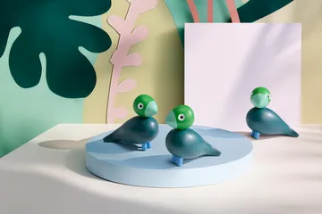 Kay Bojesen Year Bird 2026 Birk - Mörkgrön - Kay Bojesen Denmark