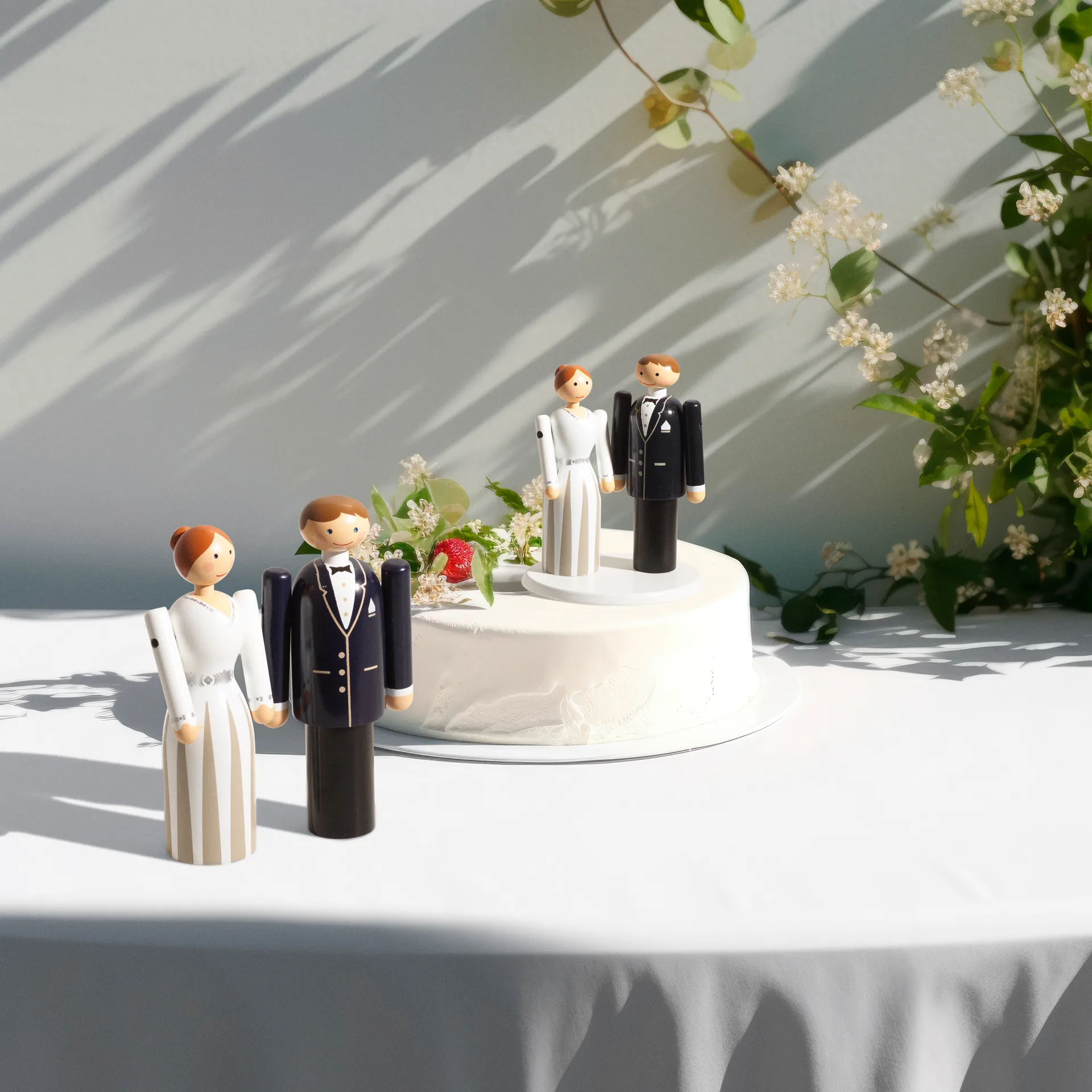 Plattform för Kay Bojesen brudpar, Vit Kay Bojesen Denmark