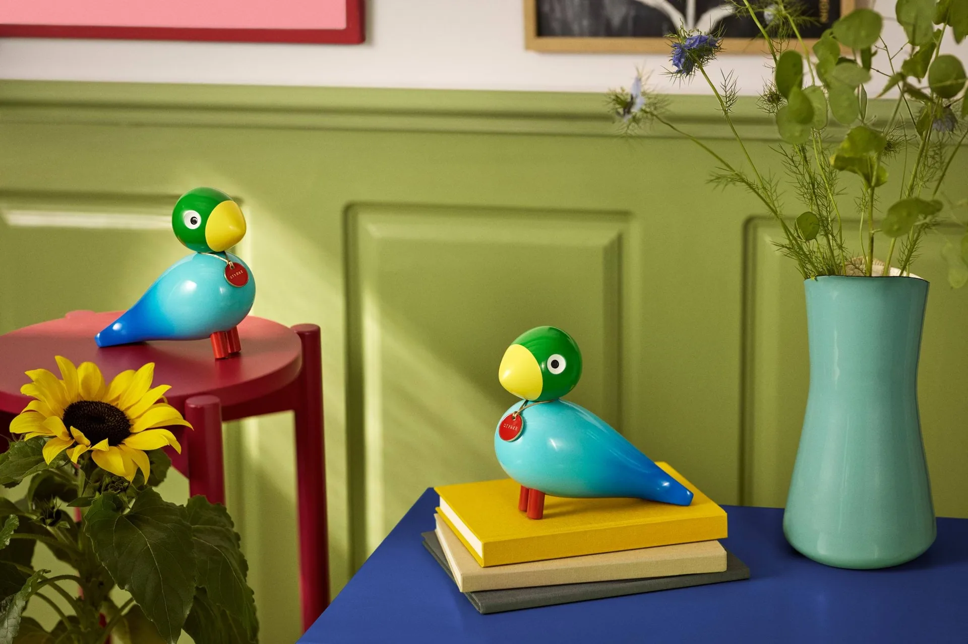 Story bird, Blå Kay Bojesen Denmark
