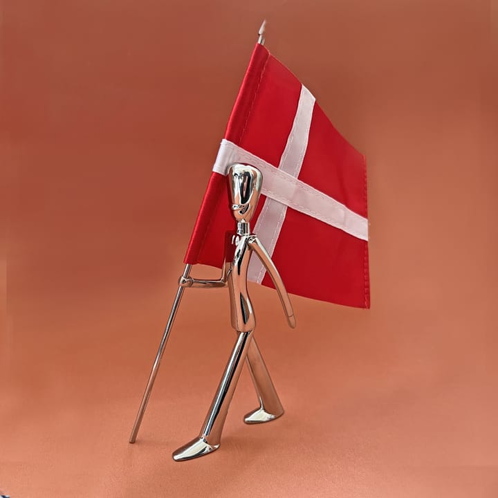 Royal Guard flaggbärare figurin 18 cm - Polished steel - Kay Bojesen
