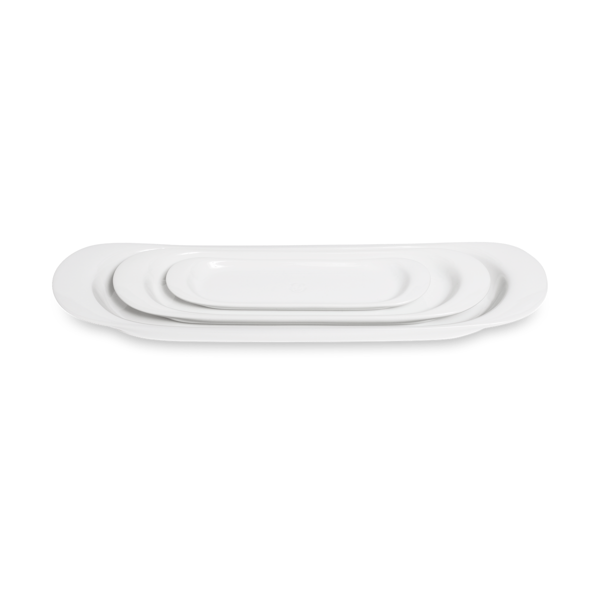 Kay Bojesen WING fat 3 delar White | Skandinavisk Design | Serveringsfat & Uppläggningsfat | Vit