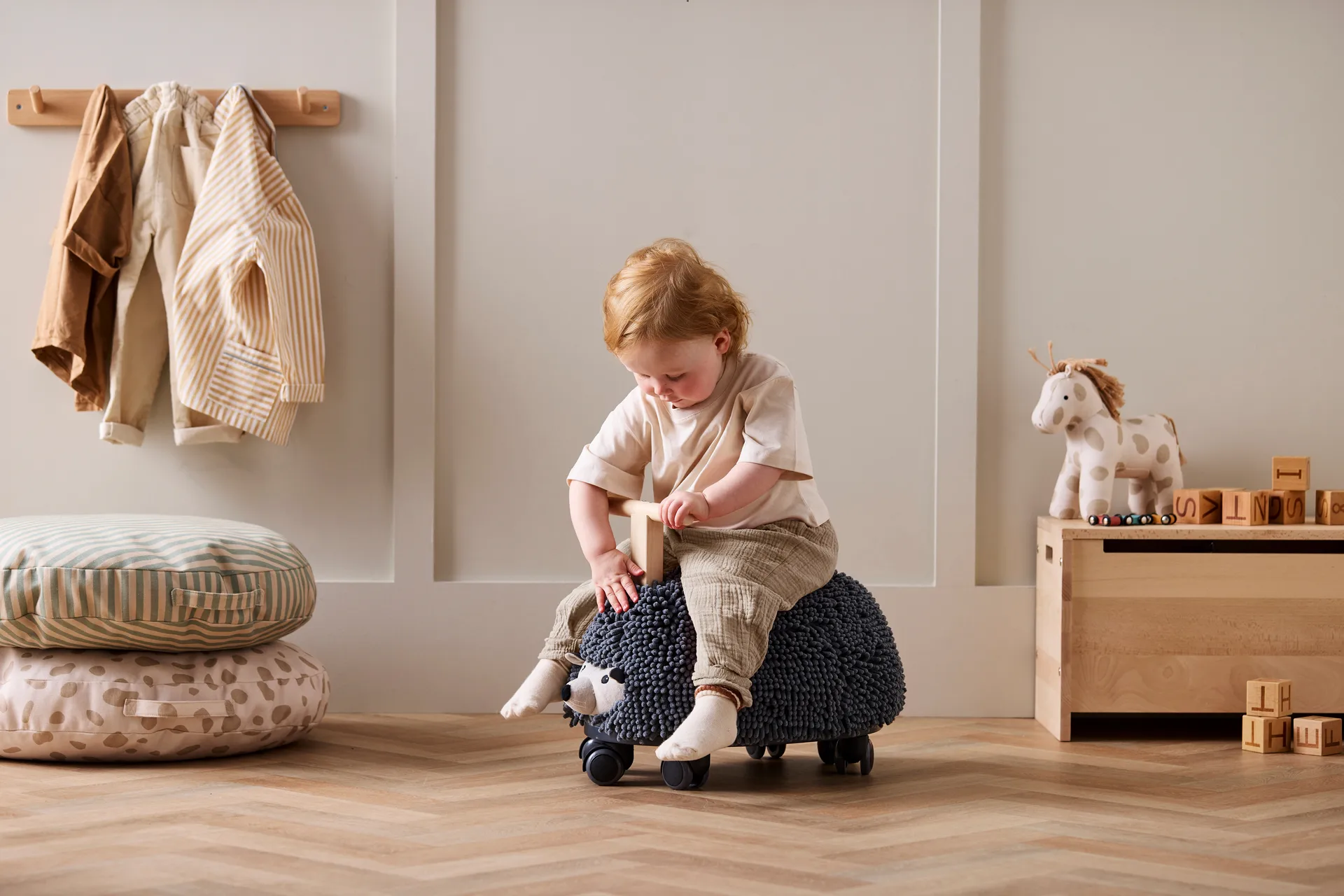 Åkleksak igelkott, Edvin Kid's Concept