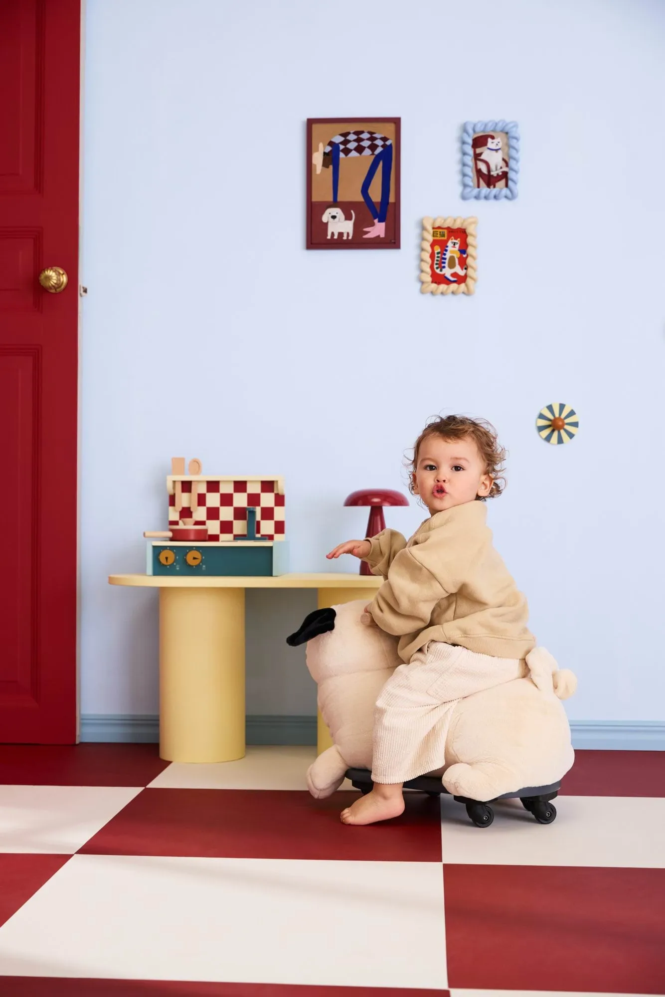 Åkleksak, Mopsen Peg Kid's Concept