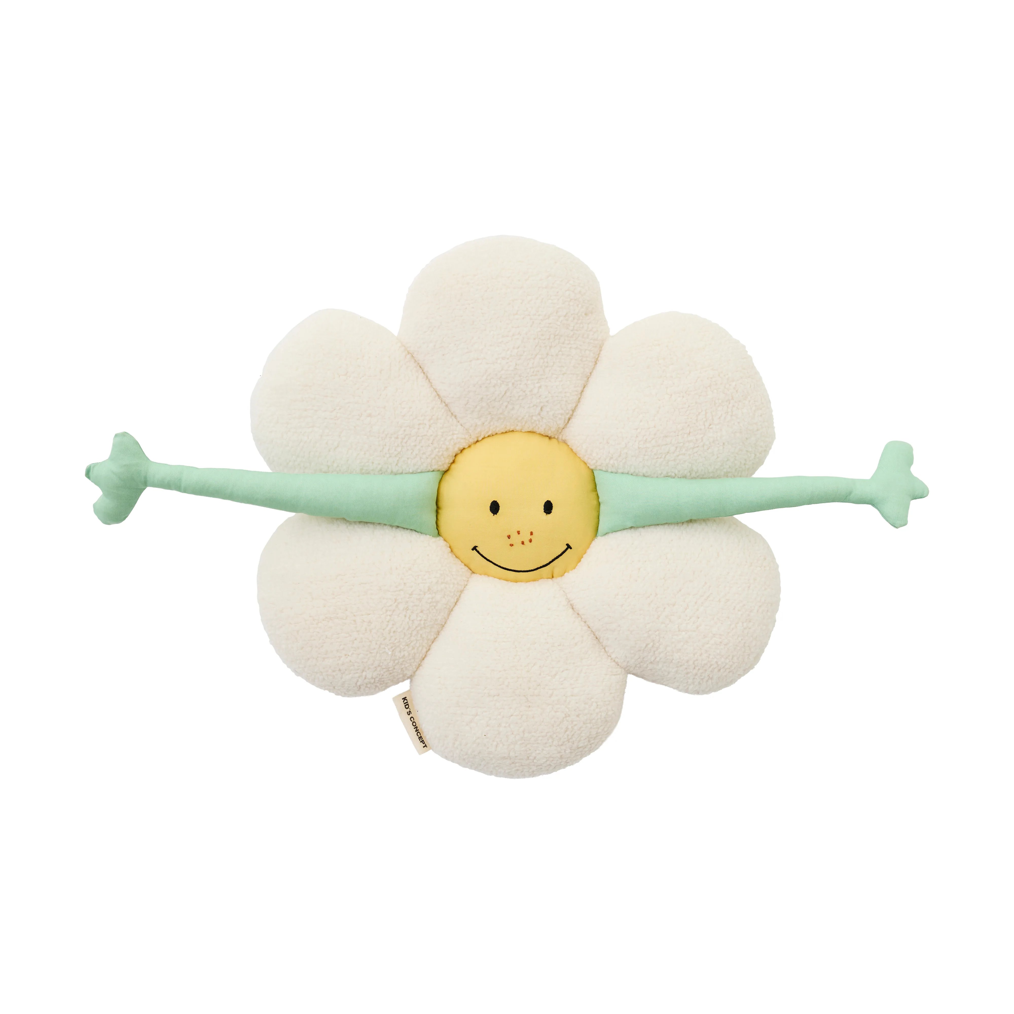 Blomma kudde, Vit-grön