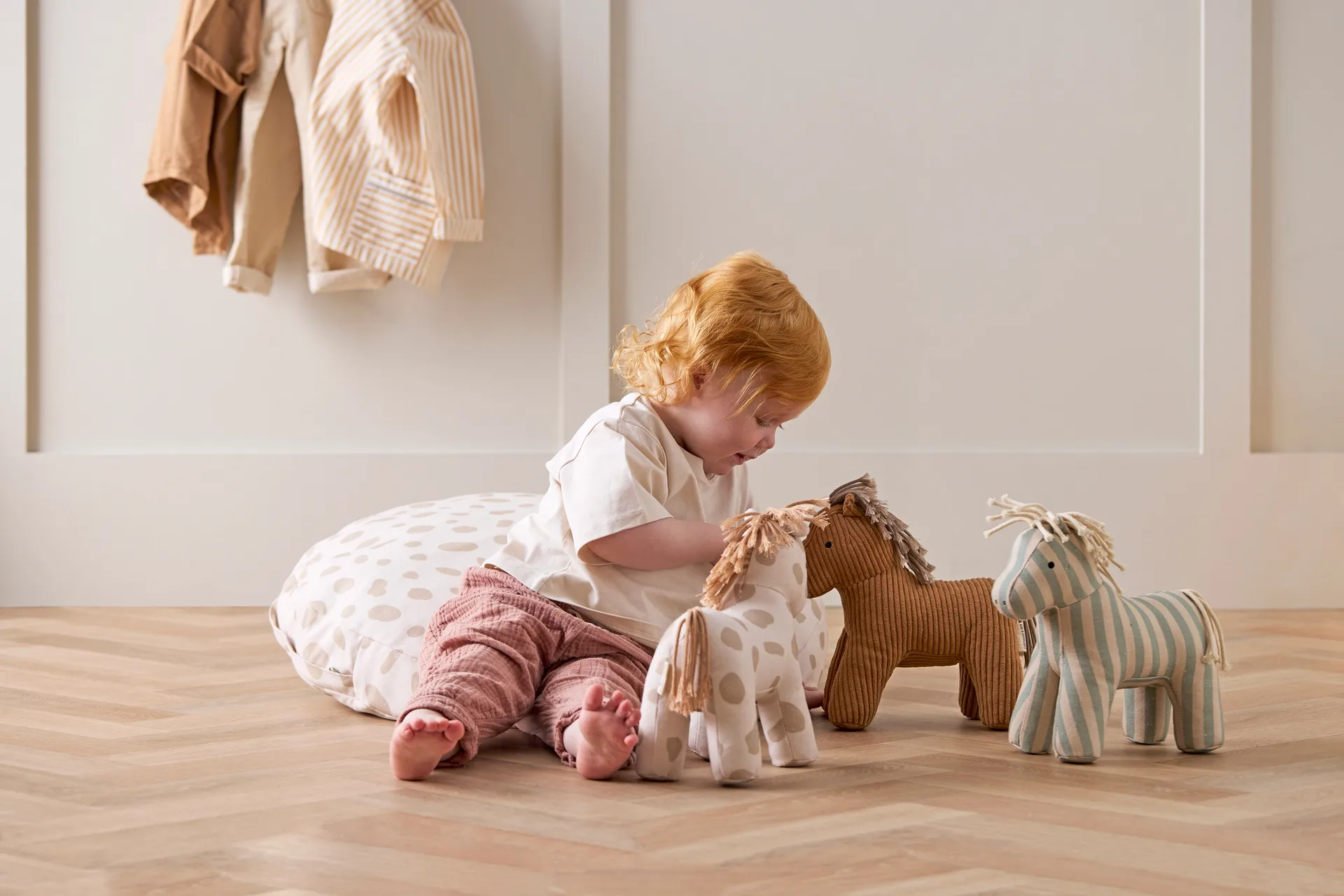 Kid's Base golvkudde Ø60 cm, Prick Kid's Concept