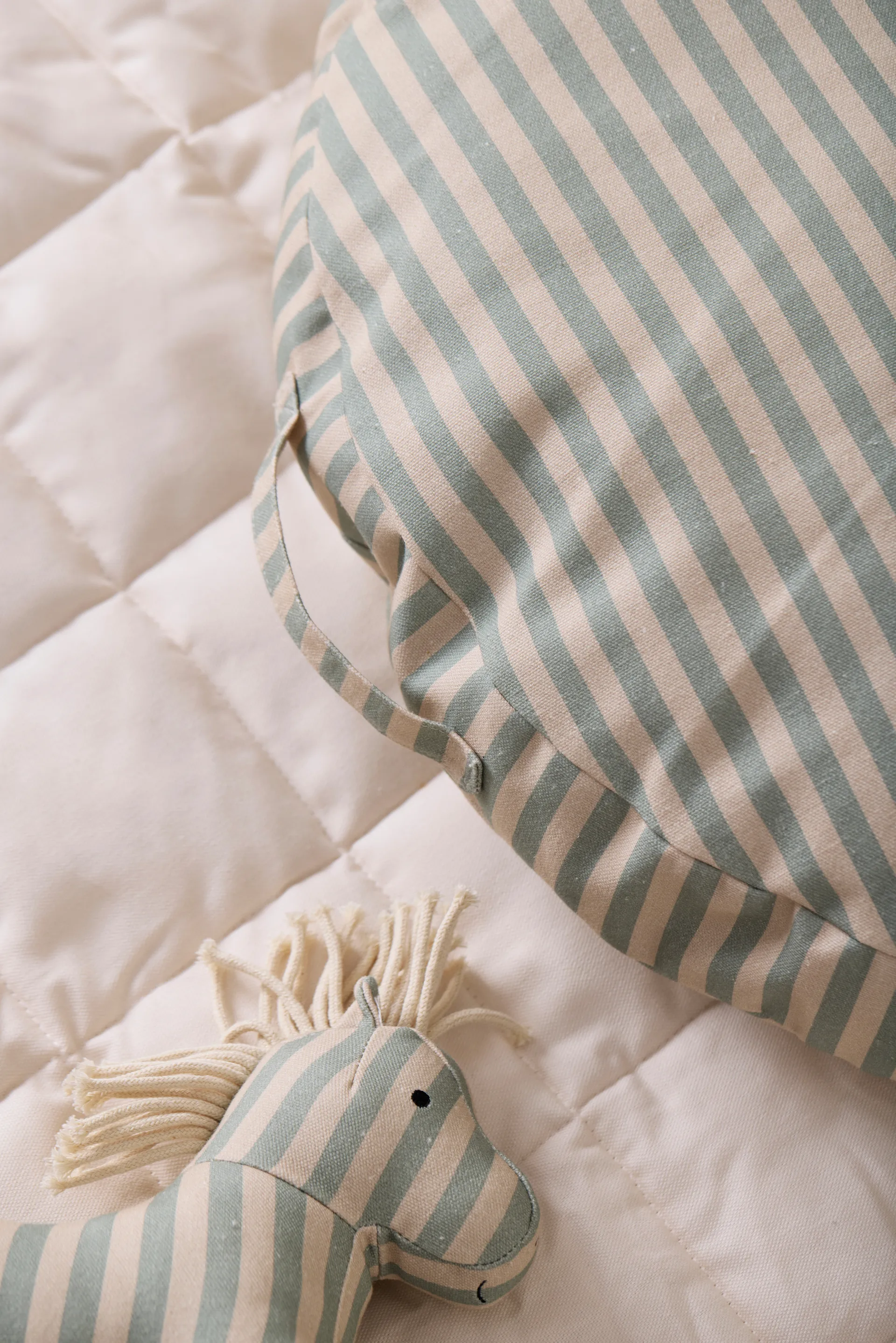 Kid's Base golvkudde Ø60 cm, Rand Kid's Concept