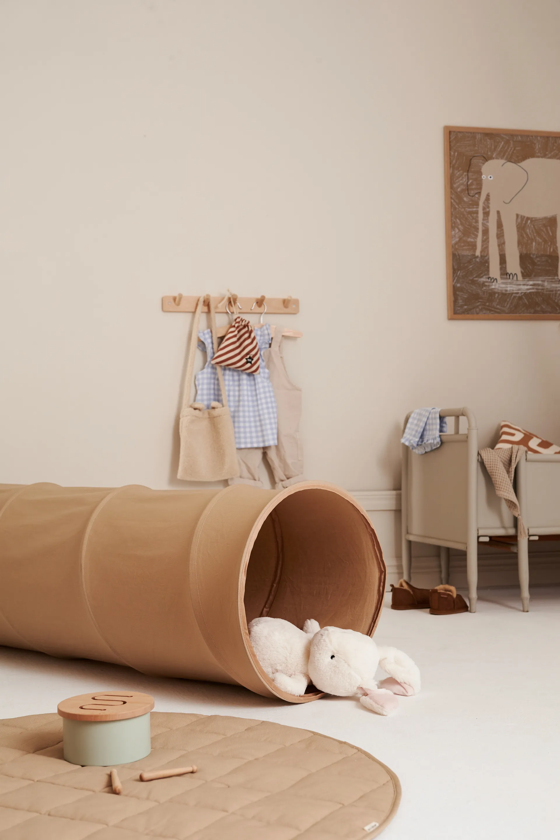 Kid's Base lekmatta, Beige Kid's Concept