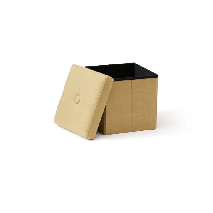 Kid's Base sittpuff med förvaring, Gul Kid's Concept