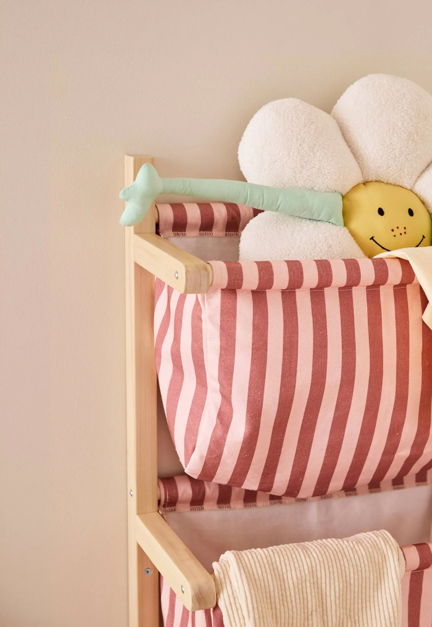 Påshylla rand, Brunrosa, 40x19x60 cm Kid's Concept