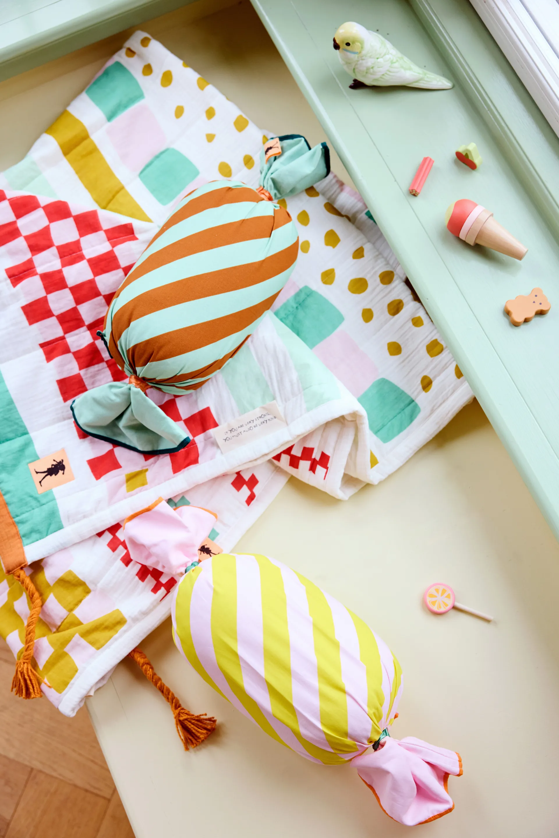 Pippi karamell kudde, Rosa Kid's Concept