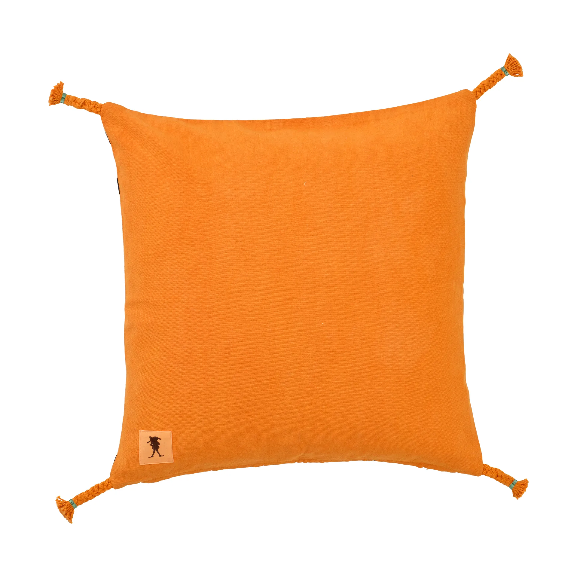 Pippi kuddfodral 50x50 cm, Vit-orange Kid's Concept