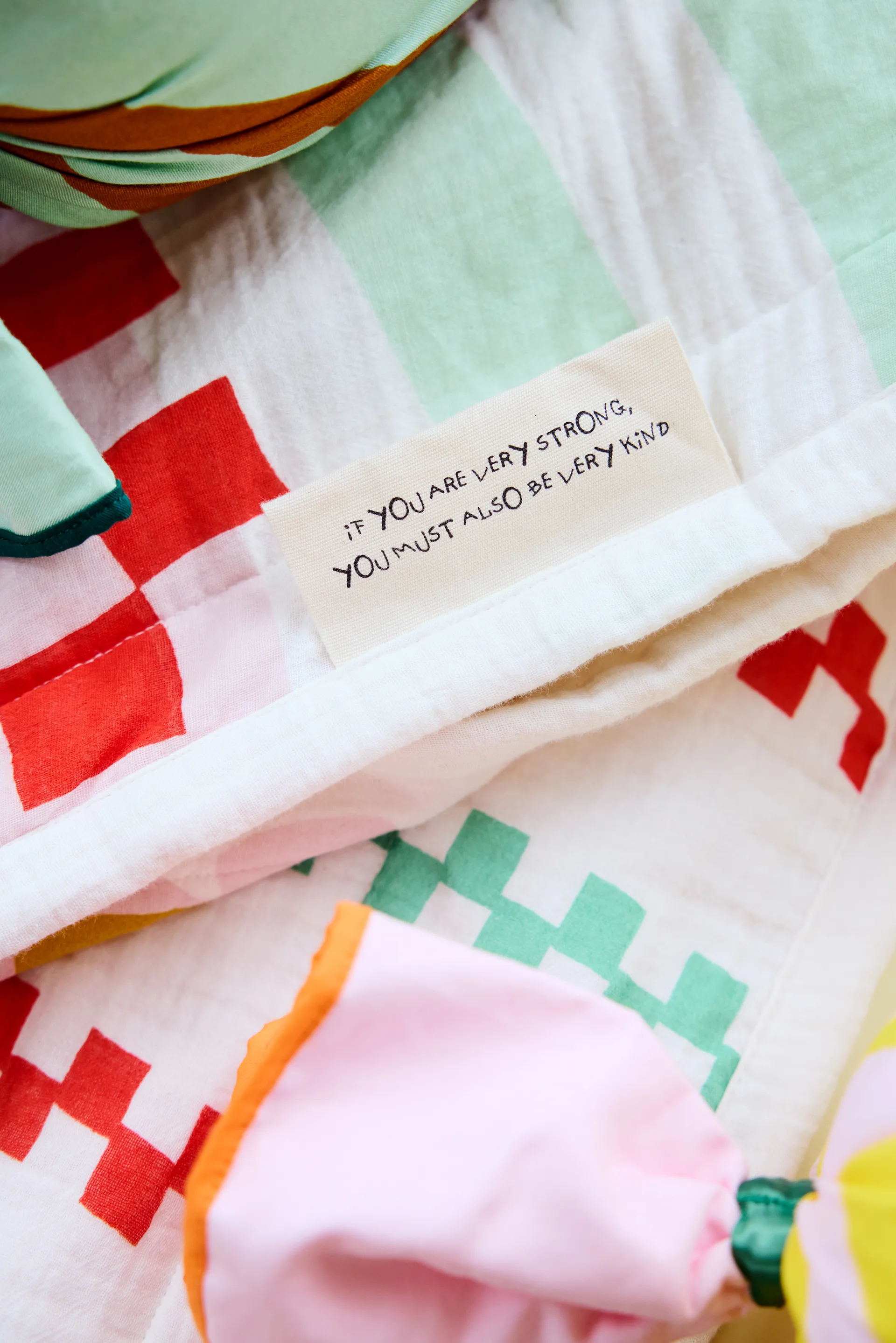 Pippi pläd 130x170 cm, Multi Kid's Concept